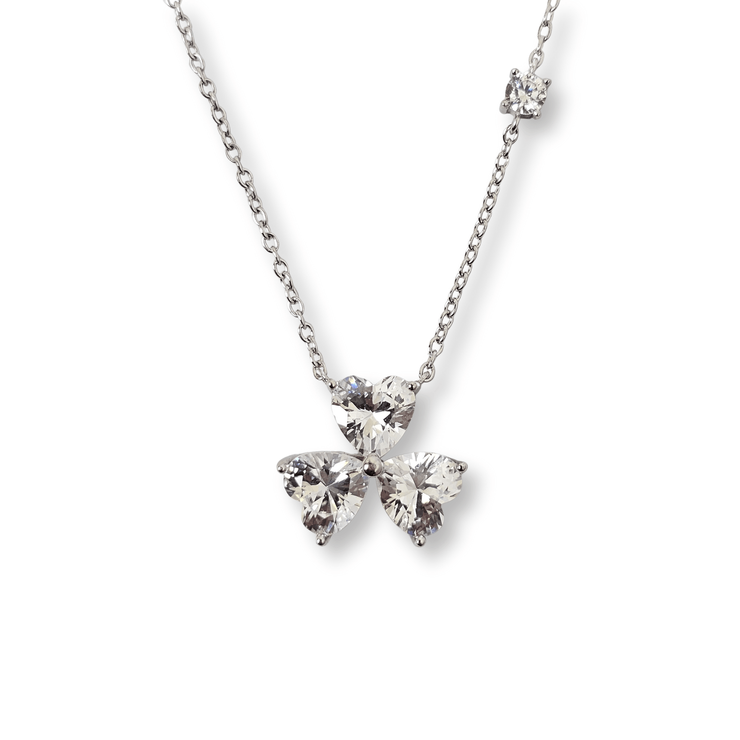 Flora Hearts CZ Station Set