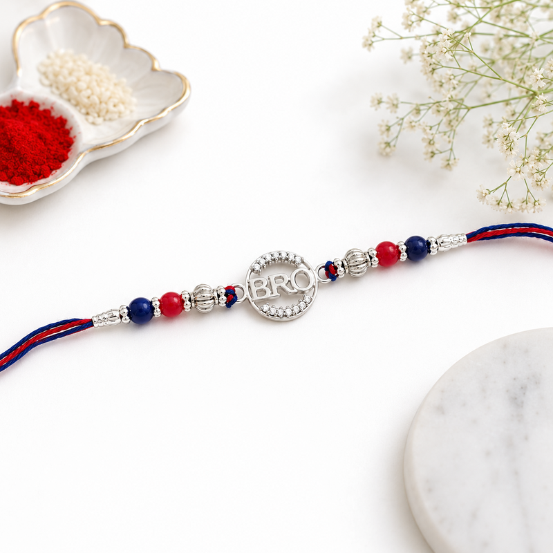 925 Sterling Silver BRO Rakhi