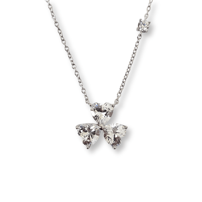 Flora Hearts CZ Station Set