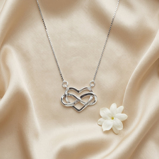 Infinite Heart Halo Pendant