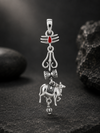 AANYA Varanasi Legacy Silver Pendant