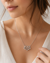 AANYA Infinite Heart Halo Pendant