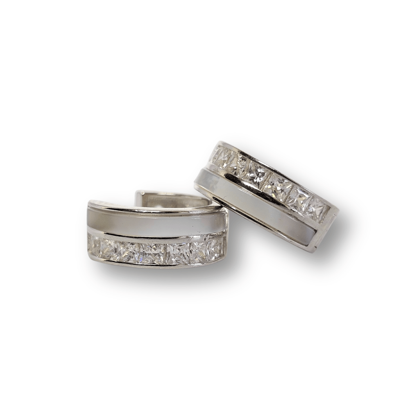Classic CZ Hoop Earrings