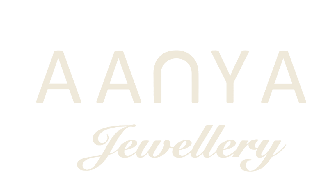Logo of Aanya Jewellery with a white background