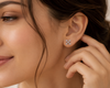 AANYA Celestial Spark Stud Earrings